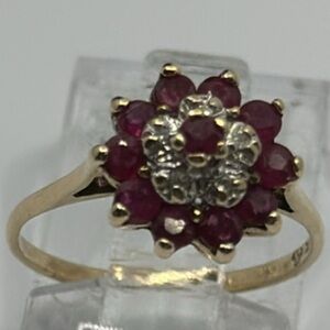 10k Diamonds ruby’s princess ring